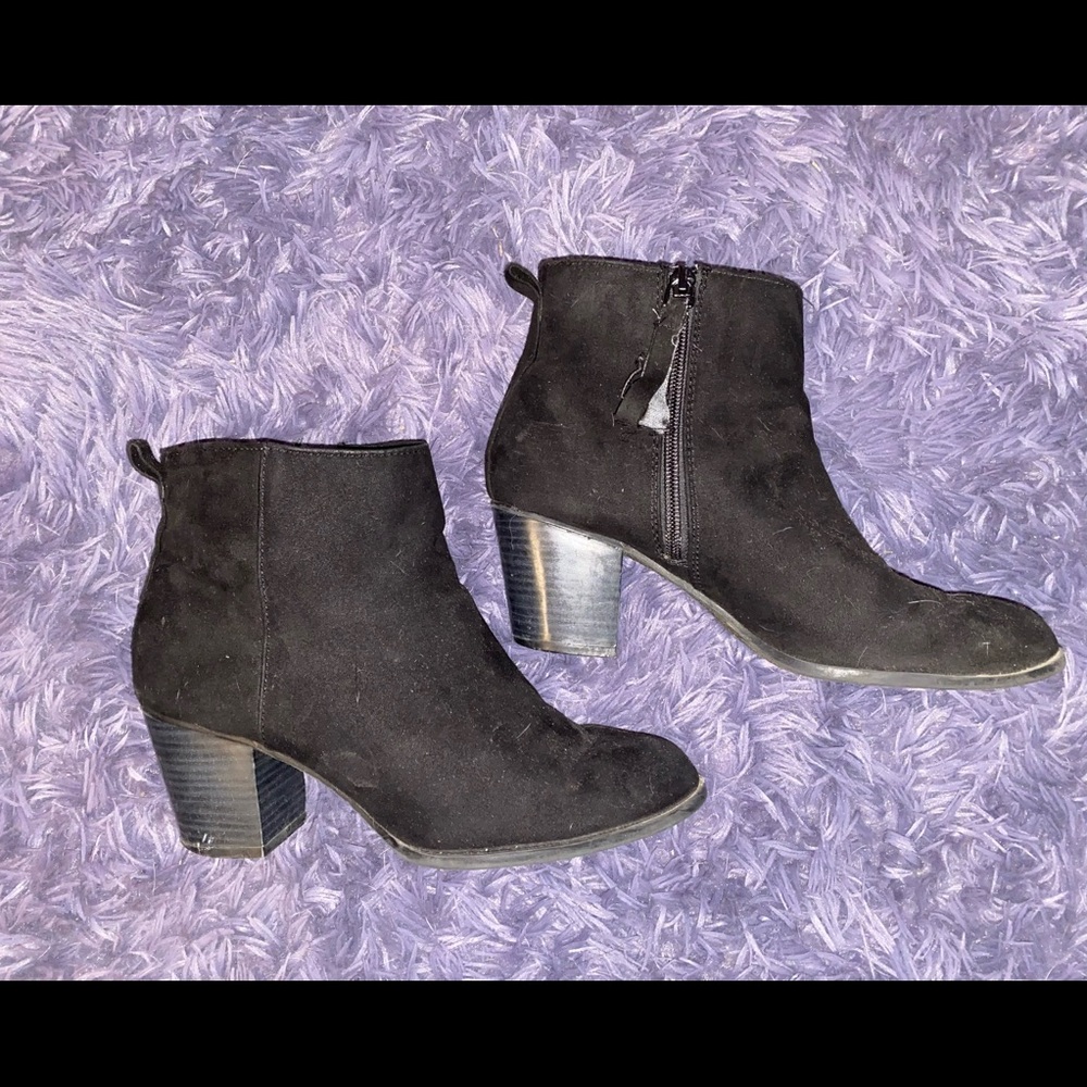 Black boots